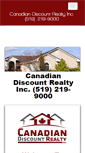 Mobile Screenshot of canadiandiscountrealty.com